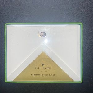 ♠️ NWT Kate Spade "Snail Mail" Notecard Set ♠️